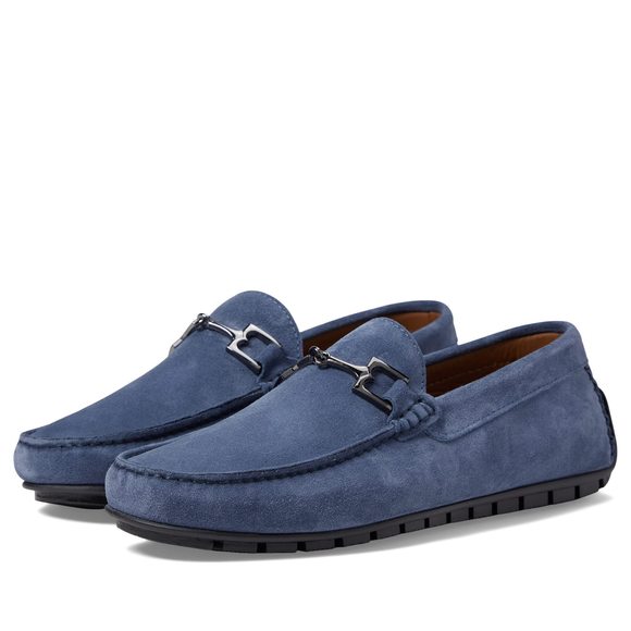 BRUNO MAGLI XANDER LIGHT BLUE SUEDE EU 46 (US MEN'S 13) D (M)
